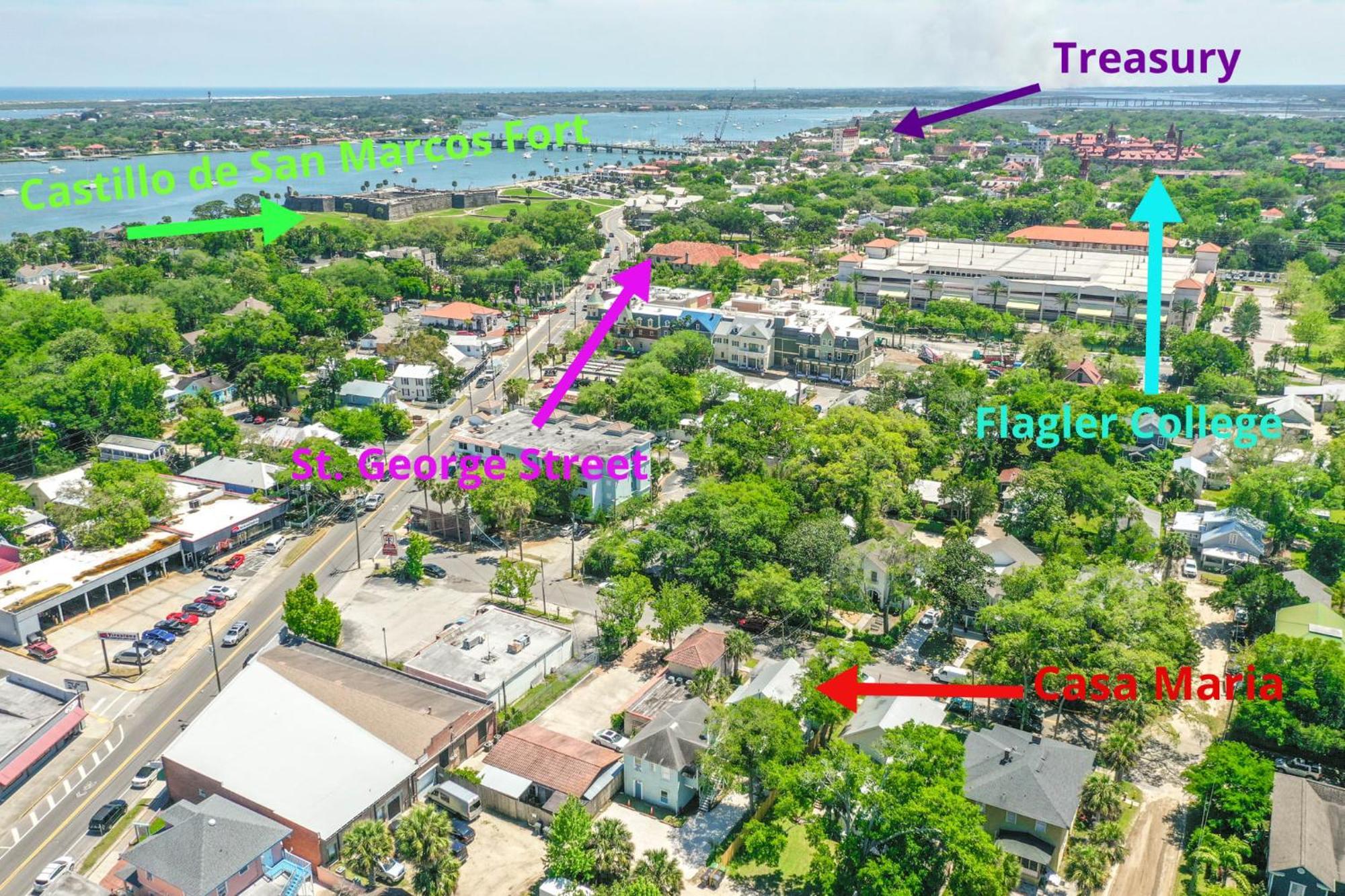 Casa Maria 2- Charming, Quaint Apt Next To Everything Downtown! St. Augustine Luaran gambar